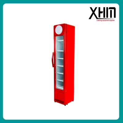 Custom Red 105L Upright Cool...